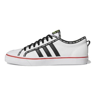 Nizza 'White Vivid Red' Sneakers GX6093
