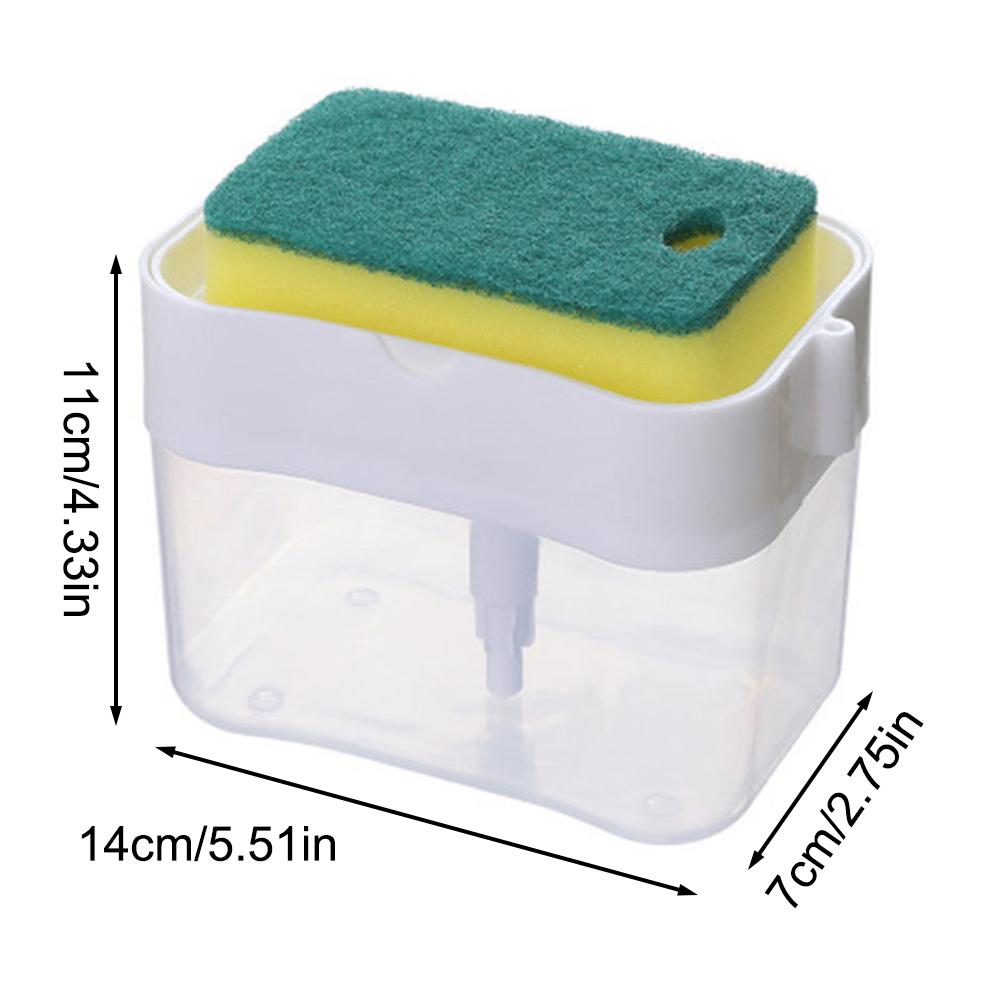 Automatic detergent dispenser, liquid soap dispenser, cleaning brush press, dishwashing cloth soap dispenser,