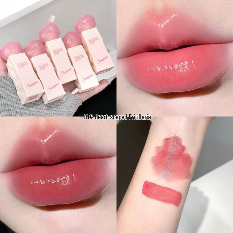 SHAQINUO Feuchtigkeitsspendender Spiegel-Lipgloss: Klare, feuchtigkeitsspendende, volle Lippen für einen strahlenden Look