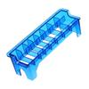 Plastic Clipper Guide Comb Organizer 8 Blocks Hair Clipper Guide Comb Storage Case Rack Rectangular