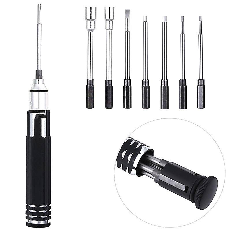 RC Multi-Function 8-in-1 Screwdriver Set for Model Car/Aircraft Repair