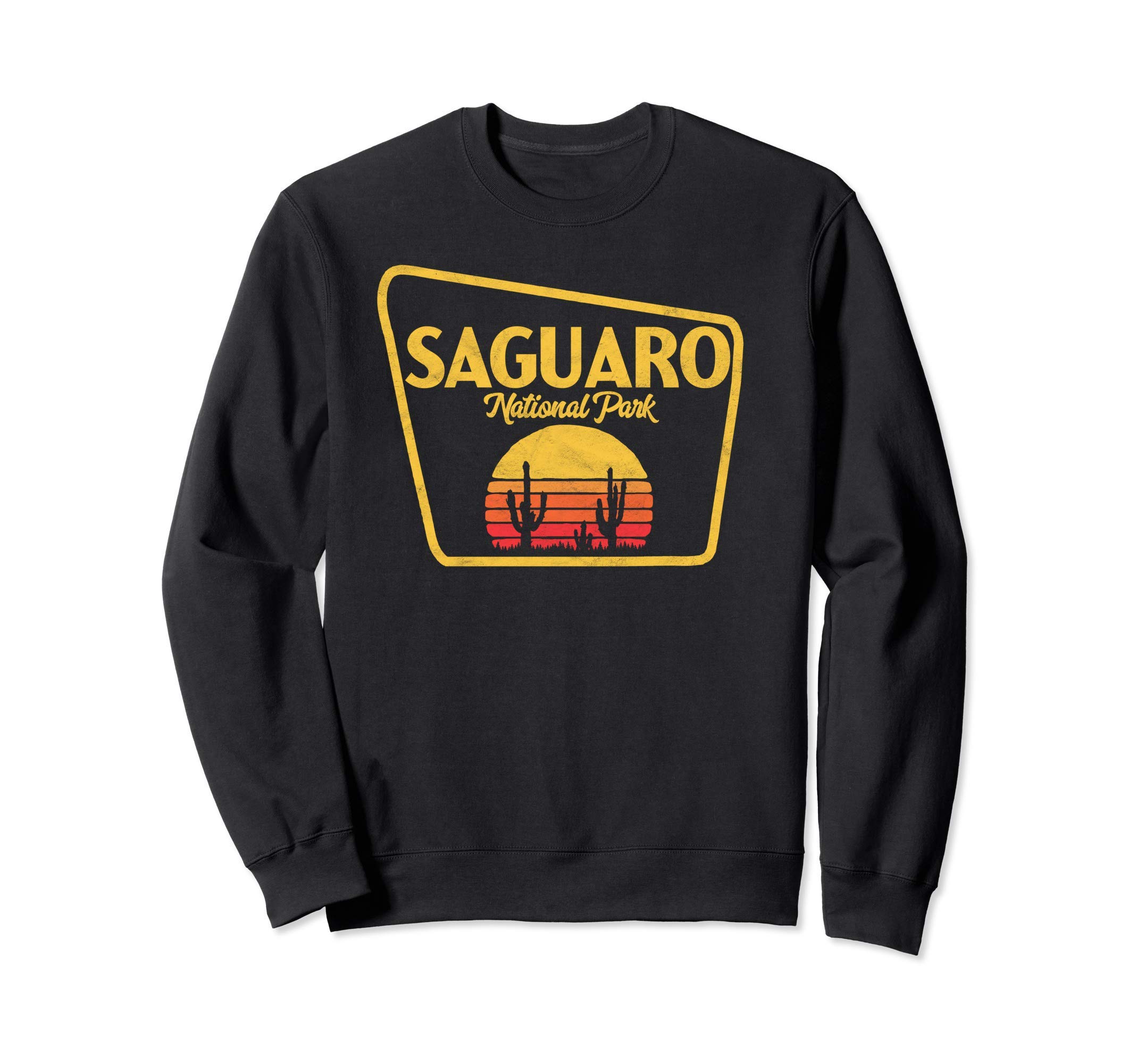 

Saguaro National Park Retro Sign Design Sweatshirt