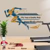 Motivational 3D Gym & Billiards Wall Sticker