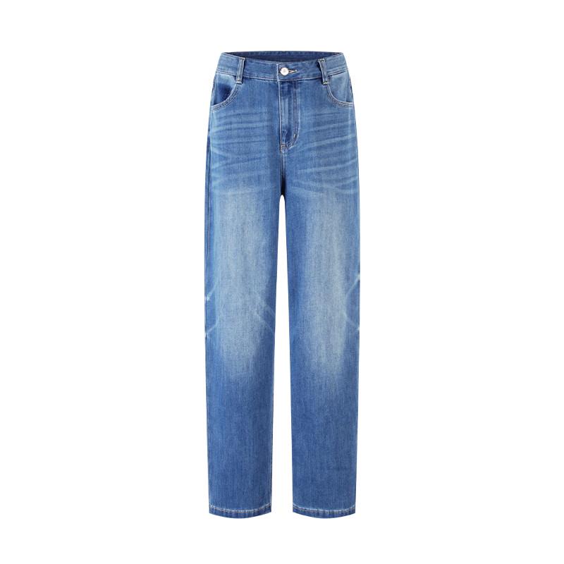 Navigare Women's Commuter Straight-Leg Cropped Jeans