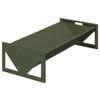 Animal Feed Troughs Olive Green 108 X 50 X 28 Cm