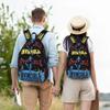 Mochila de Cómic Invencibles para Hombres Mujeres Estudiantes Adolescentes Bolso de Hombro para el Trabajo con Bolsillo para Portátil