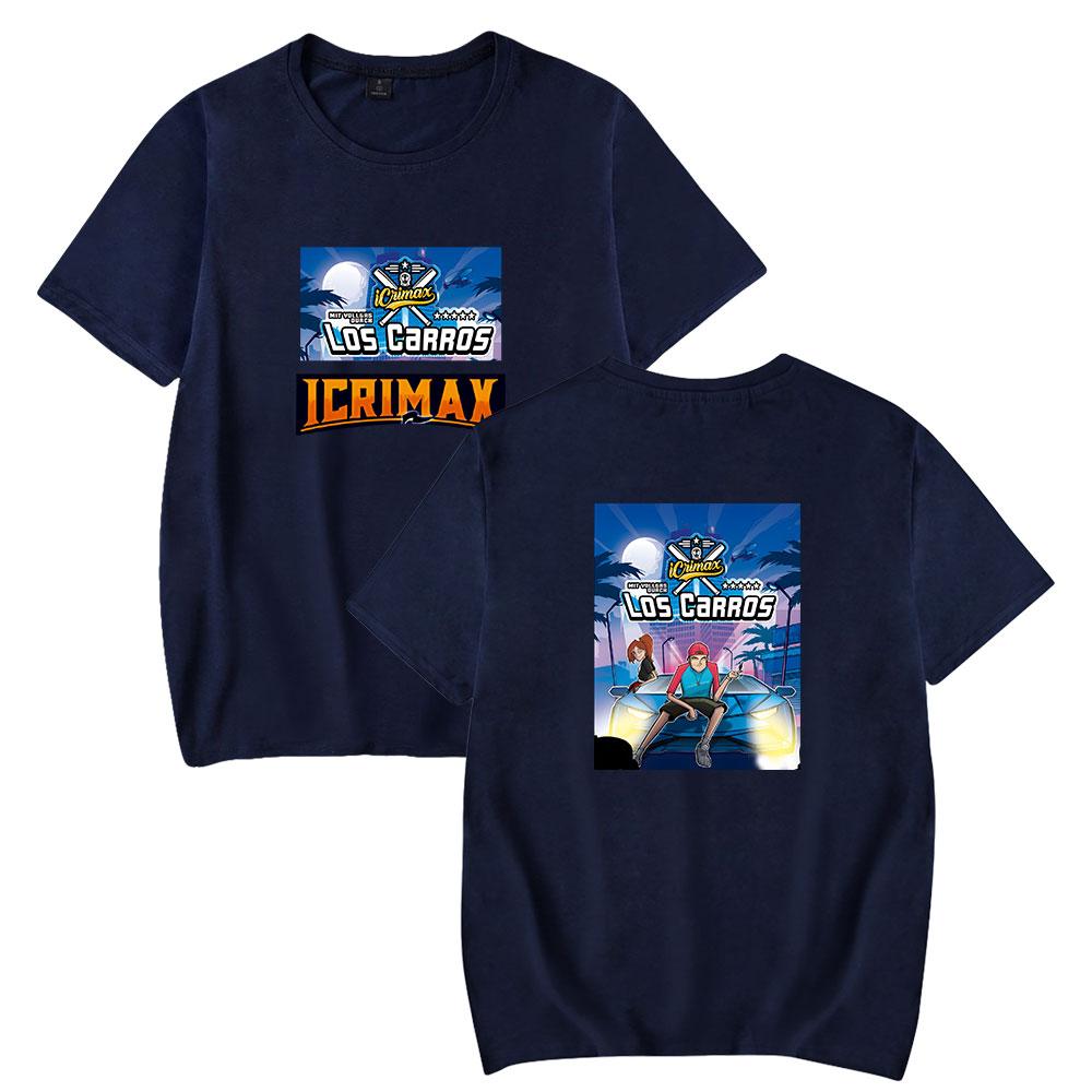 Icrimax Printing Women Men Tshirt Casual Breathable Tshirts Funny Loose Shirts Street Oversized T-Shirts Man