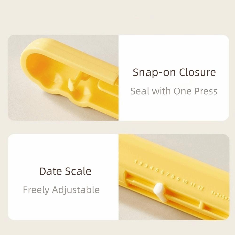 Sealed Food Bag Clip Cute Fresh-keeping Clip Practical Snack Sealing Clip  Household