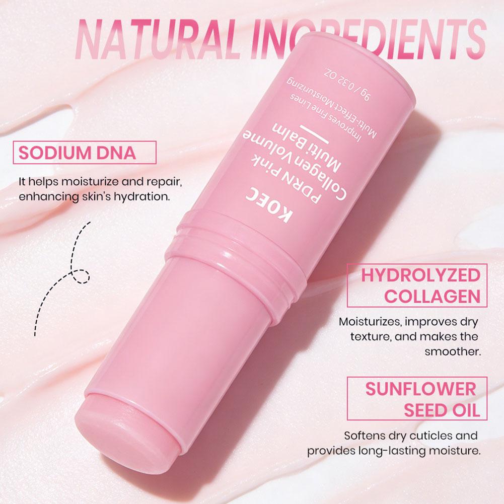 KOEC Multi Balm Stick - White Truffle All-in-one Smooth Nourishing, PDRN Collagen Fade Fine Lines Moisturizing For All Skin Type