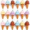 10Pcs 17*37Mm Colorful Resin Ice Cream Cone Charm Pendants For Diy Bracelet Necklace Earrings Jewelry Making Accessories
