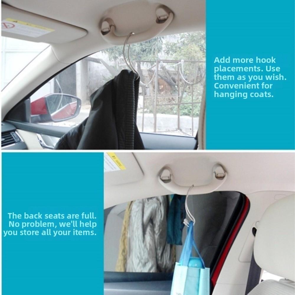 Multi-Functional Car Seat Hook Hidden Bag Holder Auto Accessories Car Organizer Clip  Car Interior