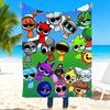 S-Sprunki Game I-Incredibox Blanket Super Warm Comfortable Plush Throw Blanket Child Home Sofa Bedroom Gift