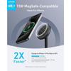 Chargeur induction - anker - maggo - 15w - compatible magsafe - rotation 360°