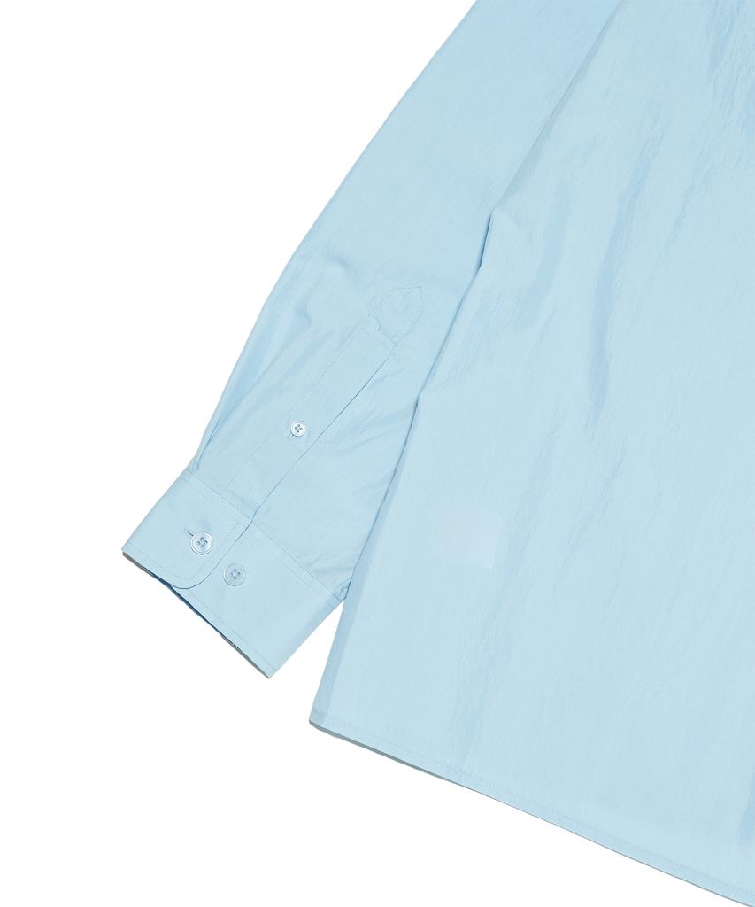 HELLO SUNRISE Hs Safari Shirt Jacket_Sky Blue
