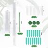 Poteaux en mousse pour plantes grimpantes, accessoires d'assemblage faciles, piquets renforcés pour plantes