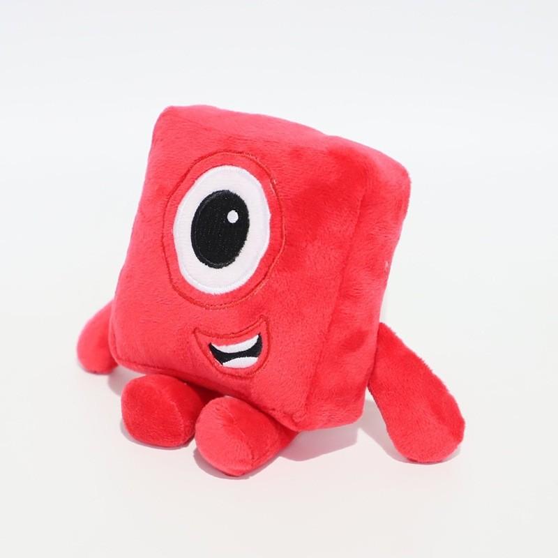 

Плюшевая игрушка Numberblocks Детская развивающая мягкая кукла для изучения математики и подарок One