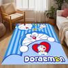 Doraemon Adventure Themed Anti-Slip Rugs - Polyester Home Decor, Suitable for Bedrooms, Living Rooms, Doorways, Studios, and Decorations