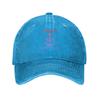 A Boogie Wit Da Hoodie  Lazy Style Baseball Cap Structured Fit Sports Enthusiasts Washed Denim Cap