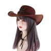 Climbing Hats Sun Protection Caps Western Cowboy Hats Star Travel Sunscreen Caps Summer Sun Hats