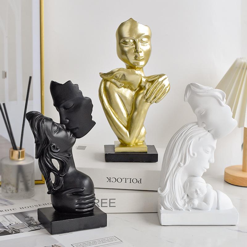Elegant Resin Ornaments for Home, Office, or Bookshelf Display