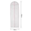 1/2/5Pcs 180cm Wedding Dress Dust Cover Hanging Bridal Garment Dress Clothes Suit Coat Home Storage Bag For Clothes