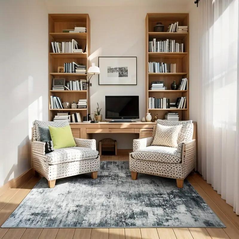 Covor Modern Abstract de Arie Mare Pentru Living, Dormitor, Covoraș de Podea, Antiderapant, Covor pentru Sala de Mese, Decor pentru Casă