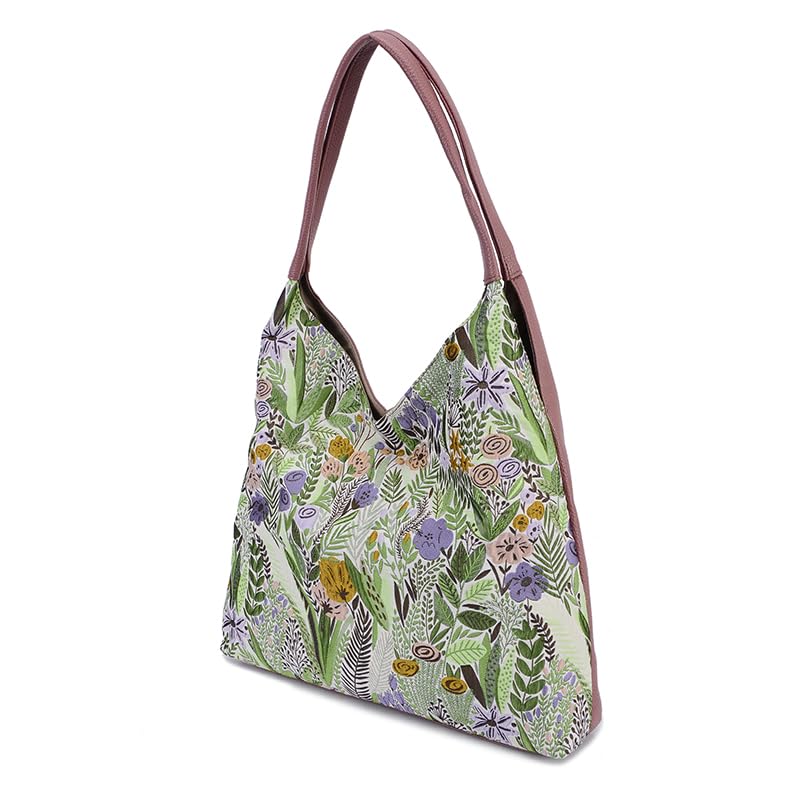 

[Avancer] Popular items jacquard handbag 45405 Rosward II handbag all seasons A4 compatible Going out everyday use Looks expensive ladies bags one