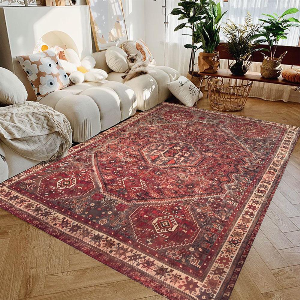 

Современный традиционный стиль мягкий ковер в стиле бохо гостиная ковер для лестницы коридор нескользящий грязеотталкивающий коврик напольный коврик 40X60cm-16x24in