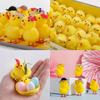 Easter Mini Fluffy Chicks Pack of 12/24 Chicken Surprise Toy for Filling Cake Ornaments Easter Party Decoration Kid Toy