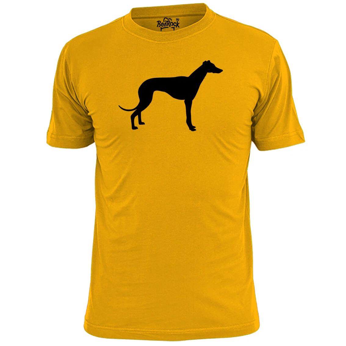 

Mens Greyhound Dog Stencil T shirt Pooch Hound Pet 4XL