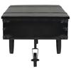 VidaXL Table basse MDF et bois de sapin 110 x 55 x 43 cm