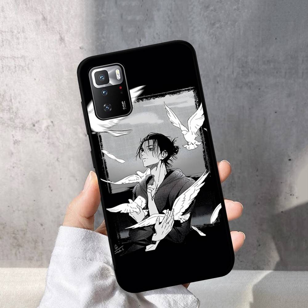 Anime Attack On Titan Phone Case For Redmi Note 4 X 5 A 6 7 8 T 9 9S 10 11 11S 11Epro Poco M3 pro