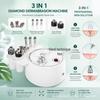 Diamond Microdermabrasion 3-in-1 Beauty Device for Hydrating, Blackhead Removal, and Exfoliating Rejuvenation