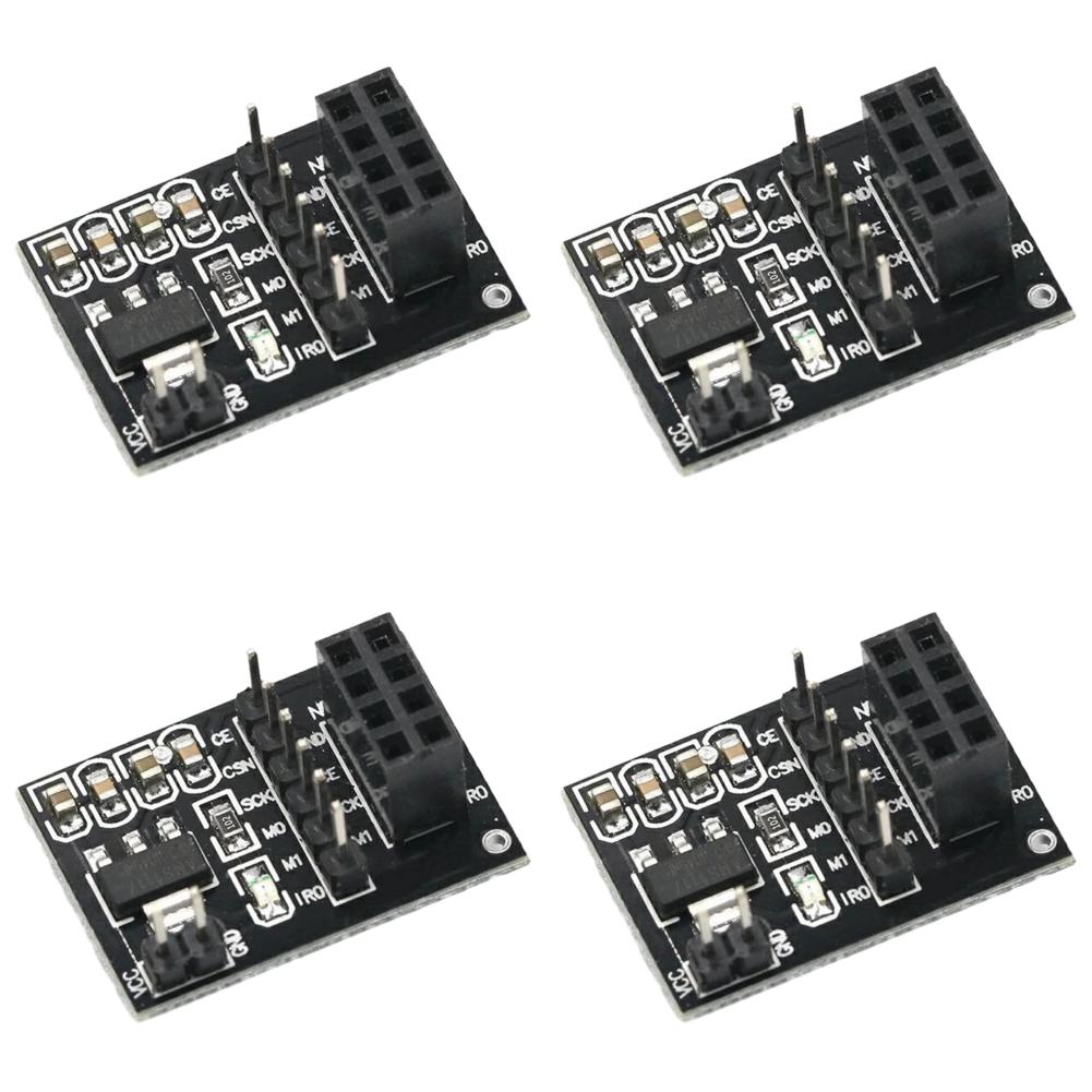 

NRF24L01 2,4G Беспроводной модуль передачи данных NRF24L01+PA+LNA (Буксе)