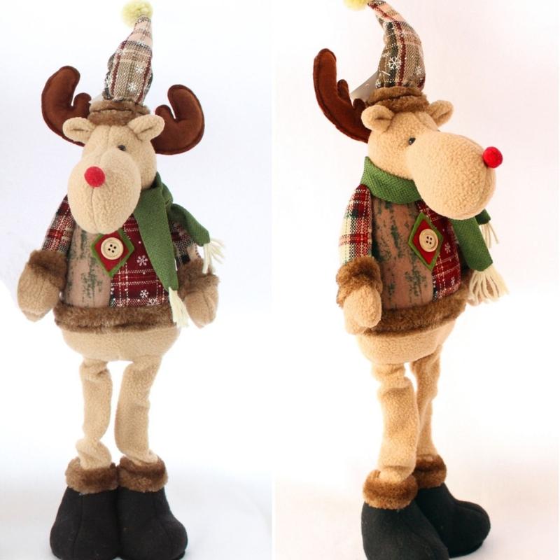 Christmas Decoration Dolls Christmas Dolls Christmas Reindeer Ornaments
