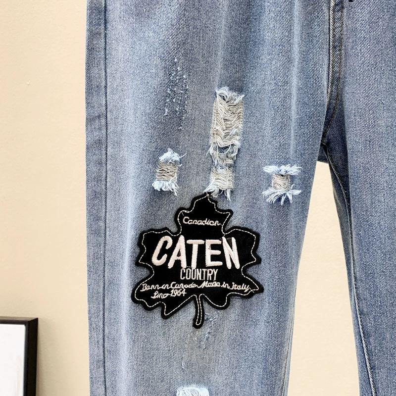 Jeans Extra Grandes para Mujer, Pantalones Haren Casuales Elásticos de Cintura Alta, Pantalones para Gorditas MM Plus