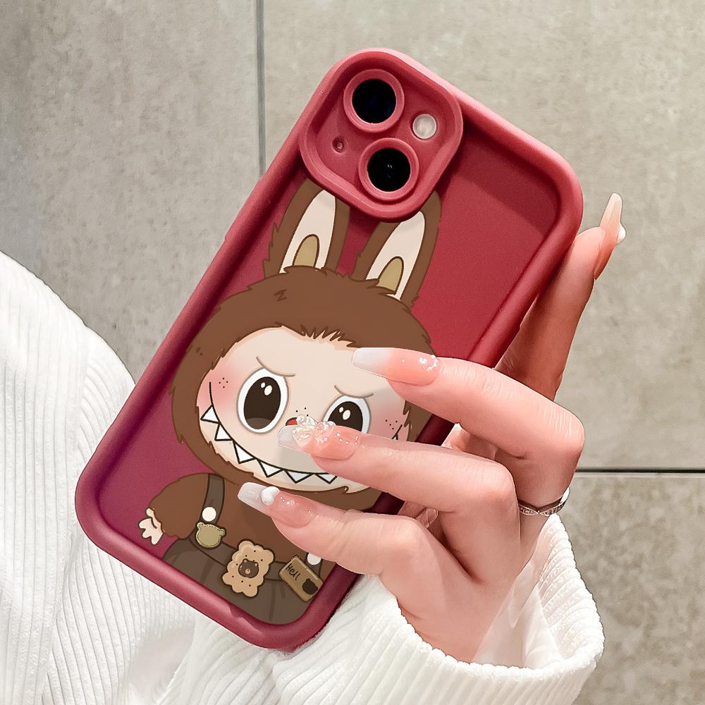 Custodia per telefono con stampa a scala quadrata in silicone morbido Custodia per telefono con copertura completa Custodia in gomma antiurto per fotocamera per Vivo