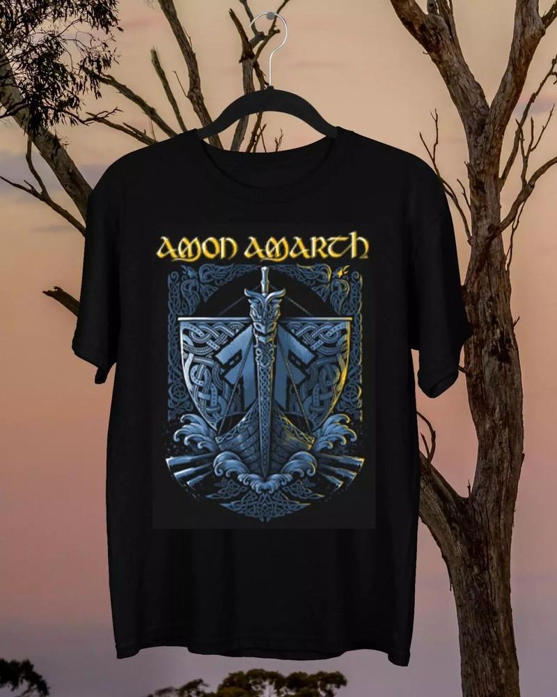 

Amon Amarth Into The Oar album Unisex T-shirt All Size S to 5XL TP272.webp Unisex T-Shirt S