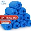 Yingke Medical Thickened Disposable CPE Shoe Covers, 100-Pack