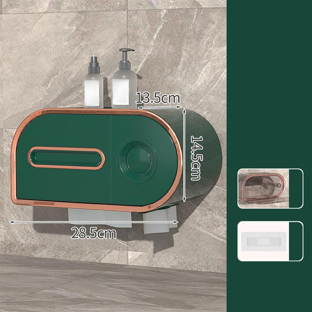 Tissue Box Napkin Holder Case Pumping Paper Decoration for Restaurant