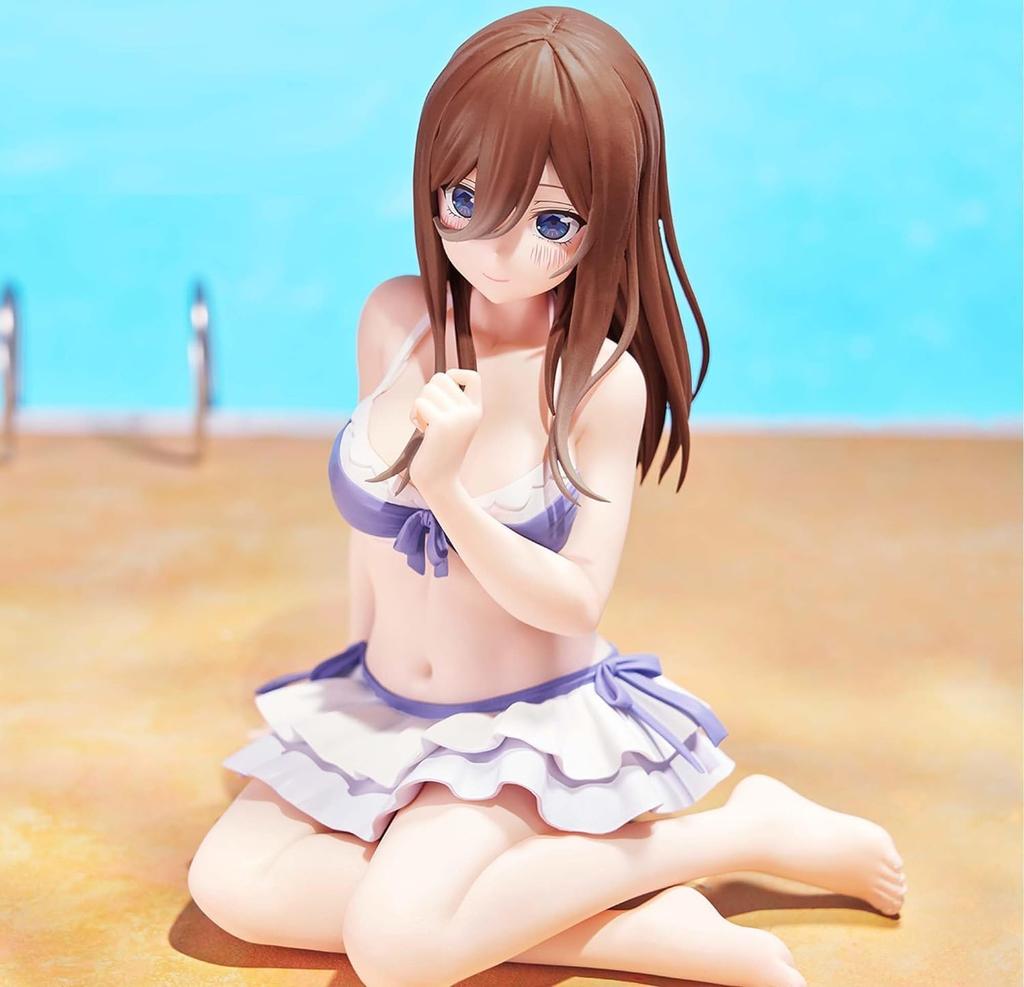 Miku Nakano Figure Swimsuit The Quintessential Quintuplets Celestial Vivi Approx. 12cm