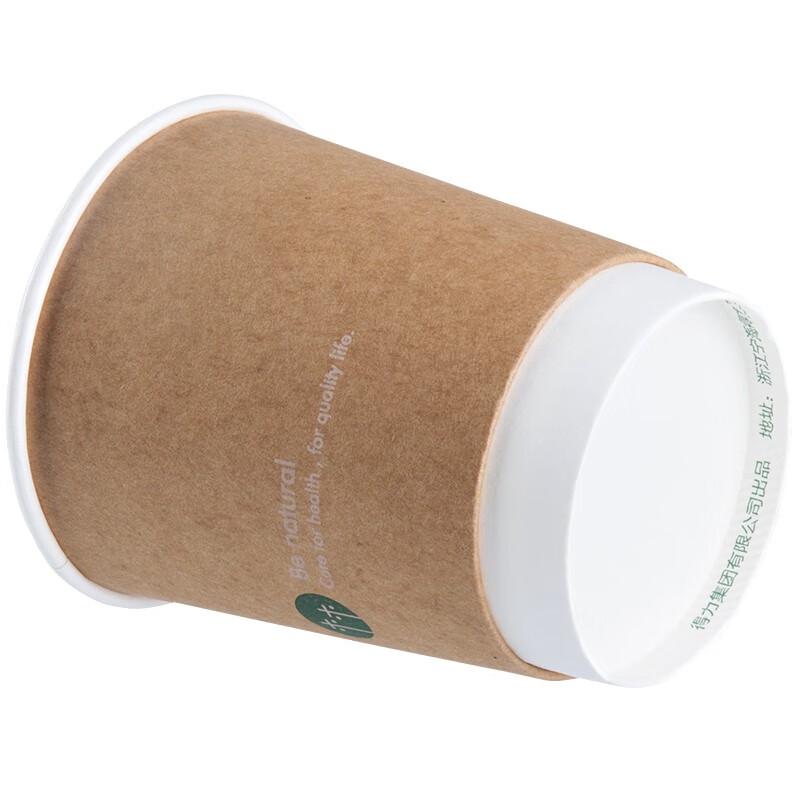 Deli 280ml Double-Layer Disposable Paper Cups (20 Count)