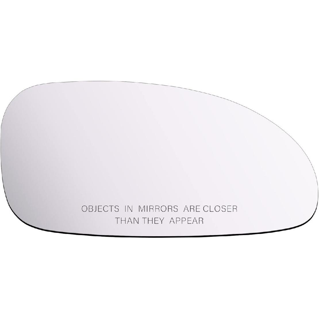 

ReYee Mirror Glass fit for 2000 2001 2002 2003 2004 2005 Buick Lesabre Driver Side LH Flat Replacement No Backplane Including Adhesive View Passenger Side Mirror gla