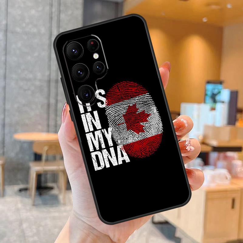 Canada Canadian Flag Phone Case For Samsung Galaxy S25 S24 S23 S22 S20 S21 Ultra S9 S10 Plus S25 FE Back Cover