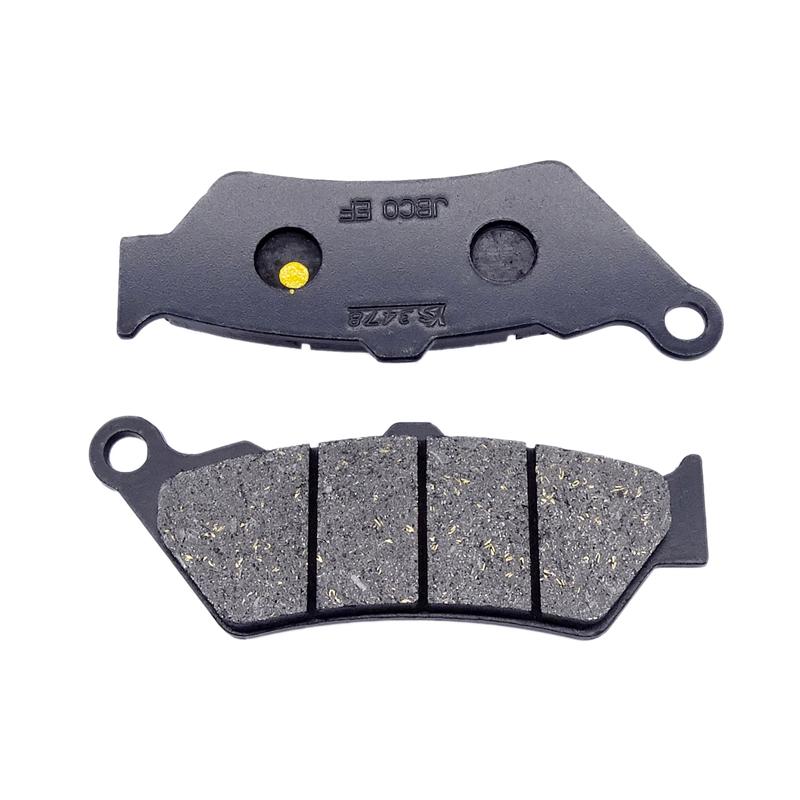 1 Set Motorcycle Front Rear Brake Pads Low Noice Motobike Rear Brake Pads Kit for BMW G650 GS (2009-2016)