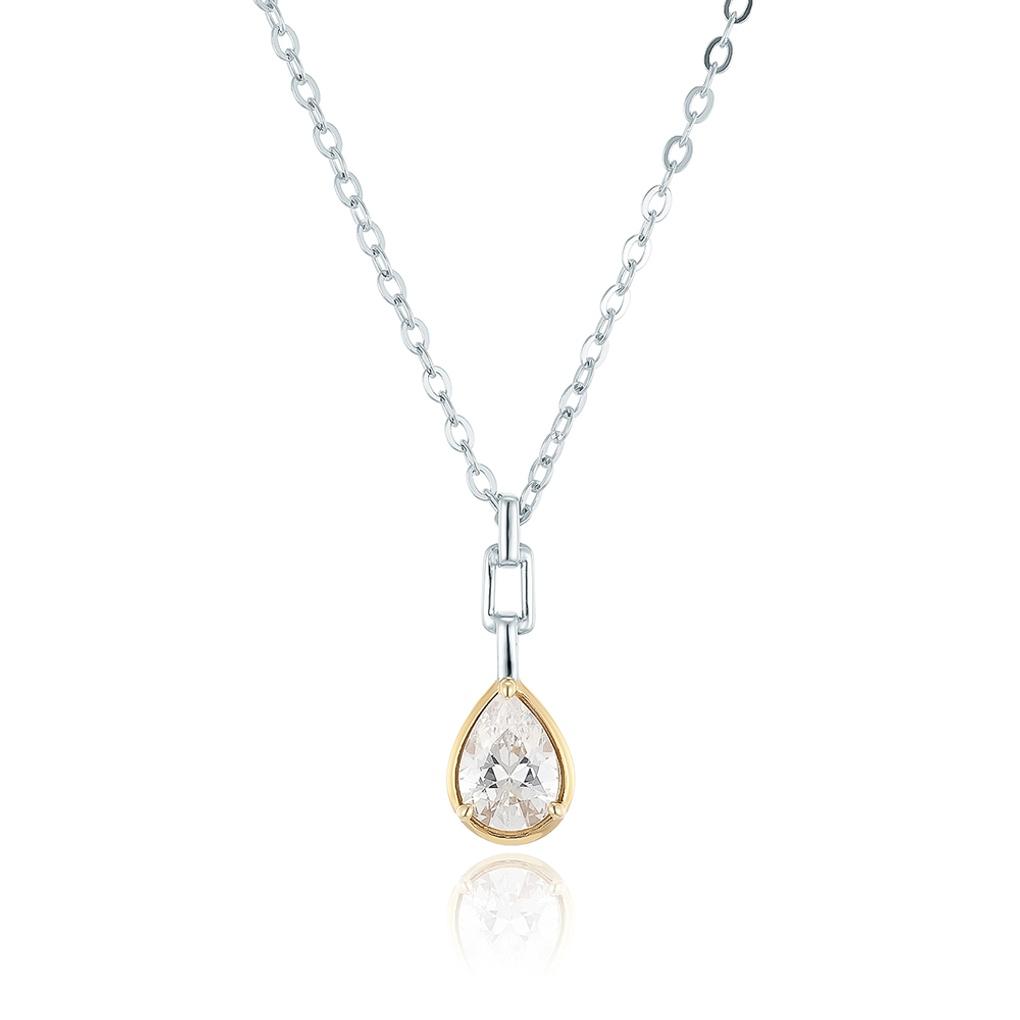 LLOYD L-Carat Pear Cut Necklace LLNS21006S