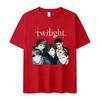 2026 New Twilight Team Edward Cullen Printed Tshirts Unisex Women Fashion Retro T Shirt Casual Cotton Tshirt Streetwear Summer