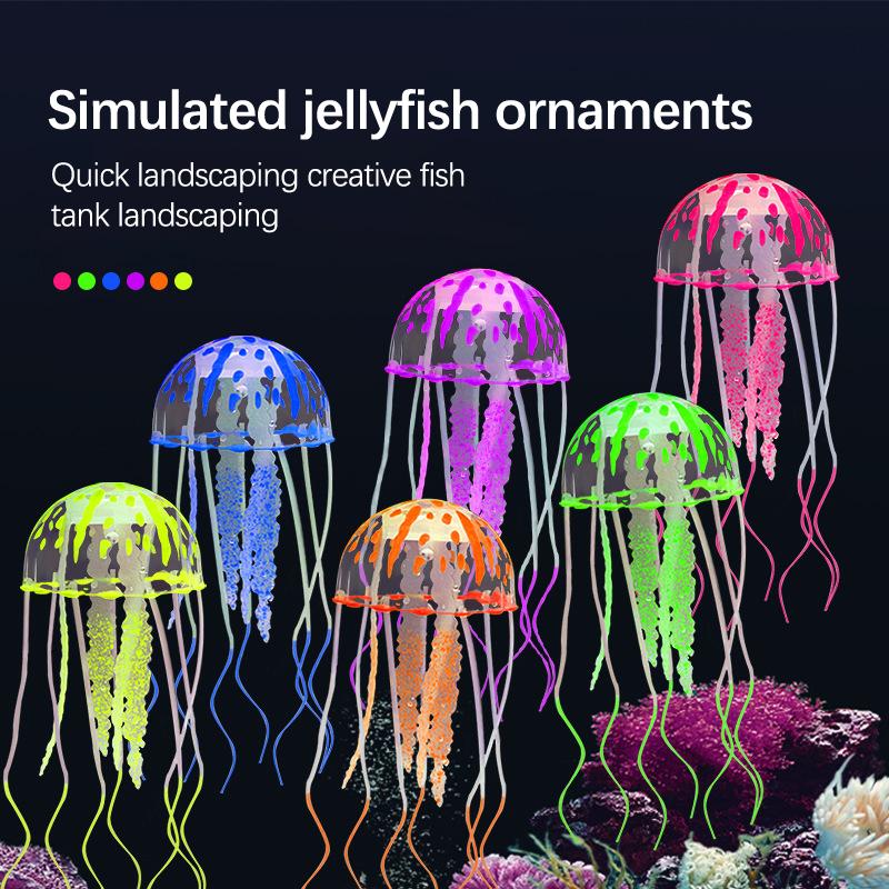 Artificial Luminous Animal Aquarium Decoration Fish Tank Underwater Ornament
