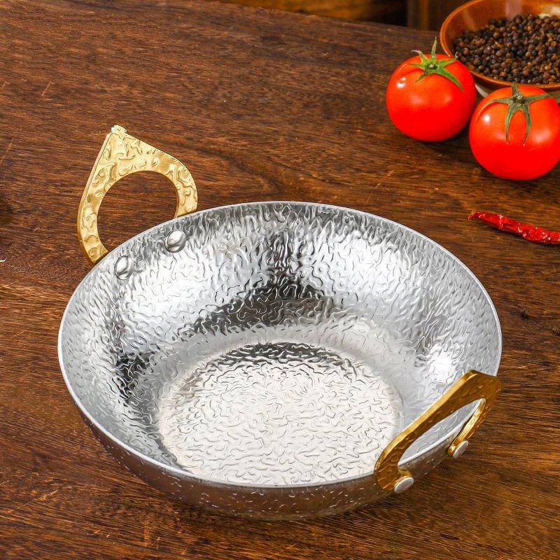 Uotuo 304 Stainless Steel Shallow Hotpot Set