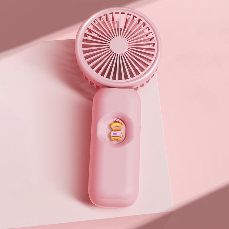 Mini Fan Folding Portable USB Charging Student Dormitory Cooling Desktop Home Small Wind Outdoor Camping Handheld Desktop Fan